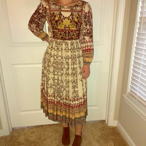 Anthropologie Bhanuni by jyoti Peasant Dress